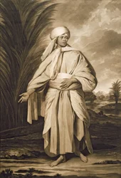Omai, graviert von John Jacobe, 1777